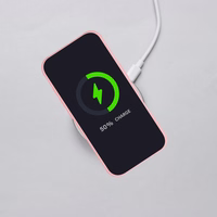 FULL MATTE MAG COVER magnētiskais viedtālruņa apvalks, saderīgs ar MagSafe, paredzēts XIAOMI REDMI NOTE 14 5G, gaiši rozā