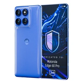3mk Viedtālruņa apvalks priekš Motorola Edge 60 Pro - caurspīdīgs