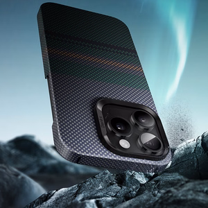 Benks Magnētiskais Armor Air Aurora Kevlar 600D viedtālruņa apvalks Iphone 16 Pro Max