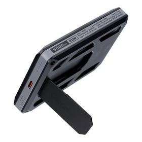 Portatīvais lādētājs VEGER 5000 mAh MFi PD 20W Wallet Tracker W0582 melna