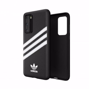Adidas OR veidots apvalks PU Huawei P40 - melns un balts