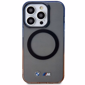 Apvalks BMW BMHMP14XHTGE iPhone 14 Pro Max 6.7" pelēks/pelēks cietais apvalks Gradients Buferis MagSafe