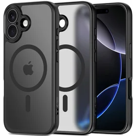 Tech-Protect BasicMag magnētiskais viedtālruņa apvalks iPhone 17 - matēts melns