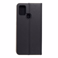 LUNA Book Gold viedtālruņa apvalks SAMSUNG A21s melns