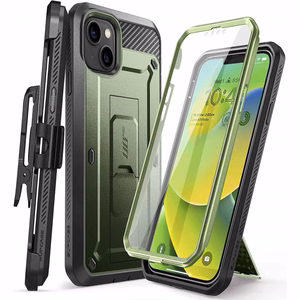 Supcase Unicorn Beetle Pro iPhone 14 Plus Apvalks - Zaļš