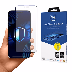 Матовое закалённое стекло 3mk HardGlass Matt Max для Apple iPhone 17 Air