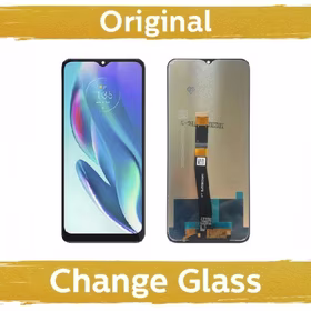 LCD Displejs Saderīgs ar Motorola G50 5G / XT2149 / Melns (Renewed: China)