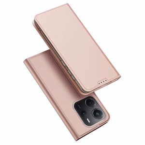 DUX DUCIS чехол-книжка SKIN PRO для REDMI NOTE 14 4G (163,25mm) розовый