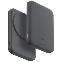 Uniq Lyden Lexa magnetisks 5000mAh PD USB-C MagSafe portatvais ladetajs - peleks