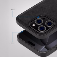 Maciņš X-Level "Earl III Collection" Apple iPhone 16 Pro zils