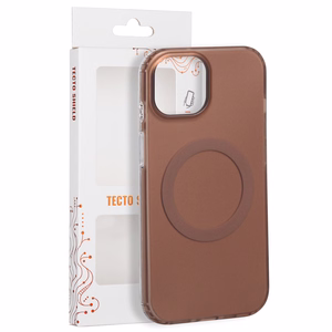Tecto Shield Mistiq Mag vāciņš iPhone 15 6,1", brūns
