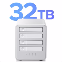 Orico 8848RC3 DAS sērijas 4 sekciju 2,5" HDD/SSD disku masīvs - balts