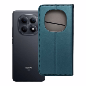 SMART MAGNETO Book maciņš priekš Xiaomi Redmi Note 15 Pro Plus 5G - tumši zaļš