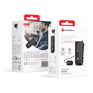 FORCELL F-AUDIO Drive EarBud bezvadu austiņa Bluetooth melna