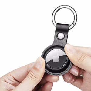 Dux Ducis 4 gab. komplekts silikona elastīgs vāks ar atslēgu piekariņu Apple AirTag (melns / zaļš / rozā / zils)