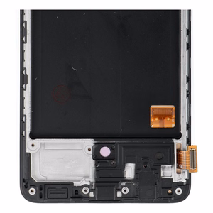 REWA OLED LCD displejs ar rāmi SAMSUNG A51 4G, melns