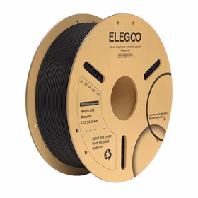 ELEGOO PLA+ Filaments (melns)