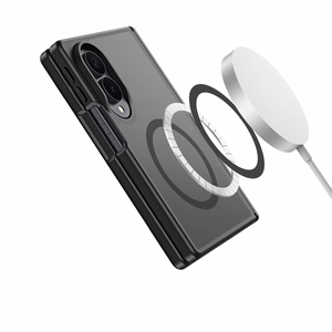 Ar MagSafe saderīgs DUX DUCIS YIND maciņš SAMSUNG Z Fold 8 Wide, melns