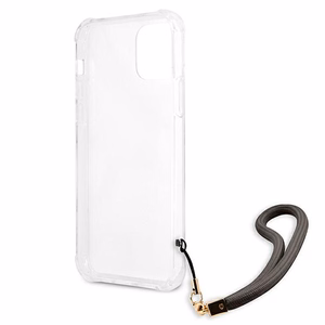 Guess Marble Collection iPhone 12 / iPhone 12 Pro Case - Gray