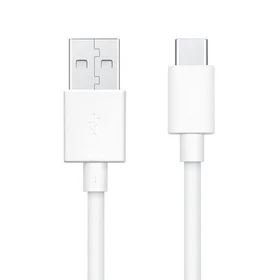 OPPO oriģinālais kabelis USB A uz Type C 3A DL143 1 m balts bulk