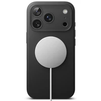 Ringke silikona magnētiskais viedtālruņa apvalks iPhone 17 Pro Max - melns