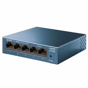 TP-Link 5 portu 10/100/1000Mbps galddatora tīkla slēdzis
