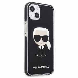 Karl Lagerfeld Iconik Karl apvalks iPhone 13 mini - melns