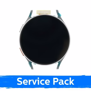 LCD displejs saderīgs ar Samsung L310 Watch 7 44mm ar rāmi / sudrabs / (Service Pack)