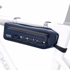 Rockbros AS-140 ROAD TO SKY ūdensizturīga 1,7 l velosipēda rāmja soma – zila