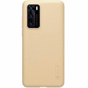 Viedtālruņa apvalks Nillkin Super Frosted Shield Huawei P40 zelta