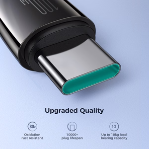 Kabelis Pioneer 100W USB uz USB-C SA31-AC6 / 100W / 1,2m (melns)