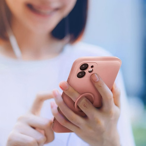Roar Amber viedtālruņa apvalks – iPhone 17 rozā