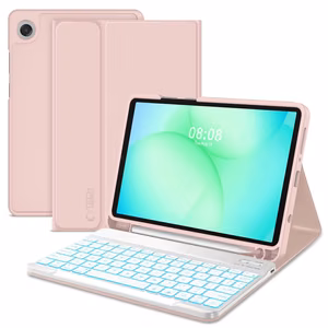 Tech-Protect SC Pen Case for Samsung Galaxy Tab A9 / A11 8.7 X110 / X115 / X133 / X135 - Pink