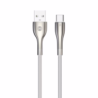Forever Sleek kabelis USB - USB-C 1,0 m 3A balts