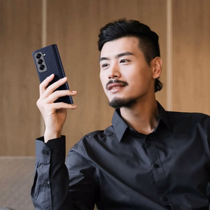 DUX DUCIS viedtālruņa apvalks BRIL Samsung Z Fold SE/W25 zils