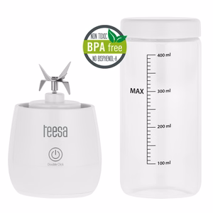 Bezvadu blenderis ar 450 ml stikla trauku, 100 W, 6 asmeņi