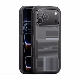 Korpuss Dux Ducis Apple iPhone 17 Pro Max melns (Umbra Pattern)