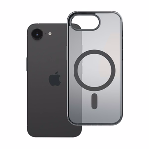 3mk Frosty Magnētiskais viedtālruņa apvalks iPhone 16E - melns
