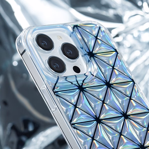 Kingxbar Miya Series viedtālruņa apvalks iPhone 14 aizmugurējais vāks varavīksnes aizmugurējais vāks