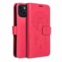 MEZZO Viedtālruņa apvalks IPHONE 15 dreamcatcher magenta krāsa