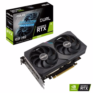 ASUS Dual -RTX3060-12G-V2 NVIDIA GeForce RTX 3060 12 GB GDDR6