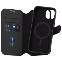CARE by PanzerGlass Funkcija Tango 2in1 Maku apvalks MagSafe iPhone 13 / 14 - melns