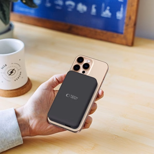 Внешний аккумулятор Tech-Protect PB24 LifeMag QI2 MagSafe 10000 mAh - чёрный
