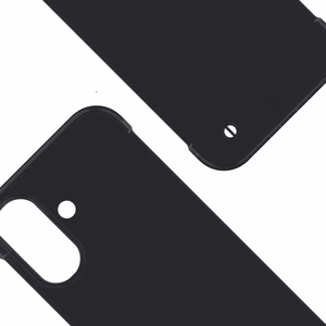 3mk Just20g matēts viedtālruņa apvalks Apple iPhone 16 Plus - matēts melns