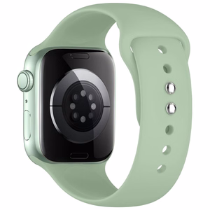 Tech-Protect silikona siksniņa Apple Watch 40/41/42 mm pulkstenim, gaiši zaļa
