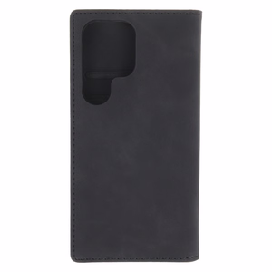 Viedais Suede maciņš for Samsung Galaxy S25 Ultra melns
