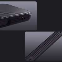 Nillkin CamShield Pro viedtālruņa apvalks iPhone 16 Pro Max ar kameras vāciņu - melns