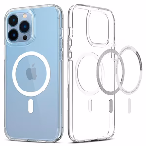 Spigen Ultra Hybrid Mag viedtālruņa apvalks ar MagSafe iPhone 13 Pro - balts