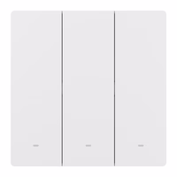 SONOFF M5-3C-86W WiFi Matter viedais sienas slēdzis (3 kanāli)