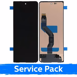 LCD displejs saderīgs ar Samsung F946 Z Fold5 (ĀRĒJAIS) melns (Servisa pakotne)